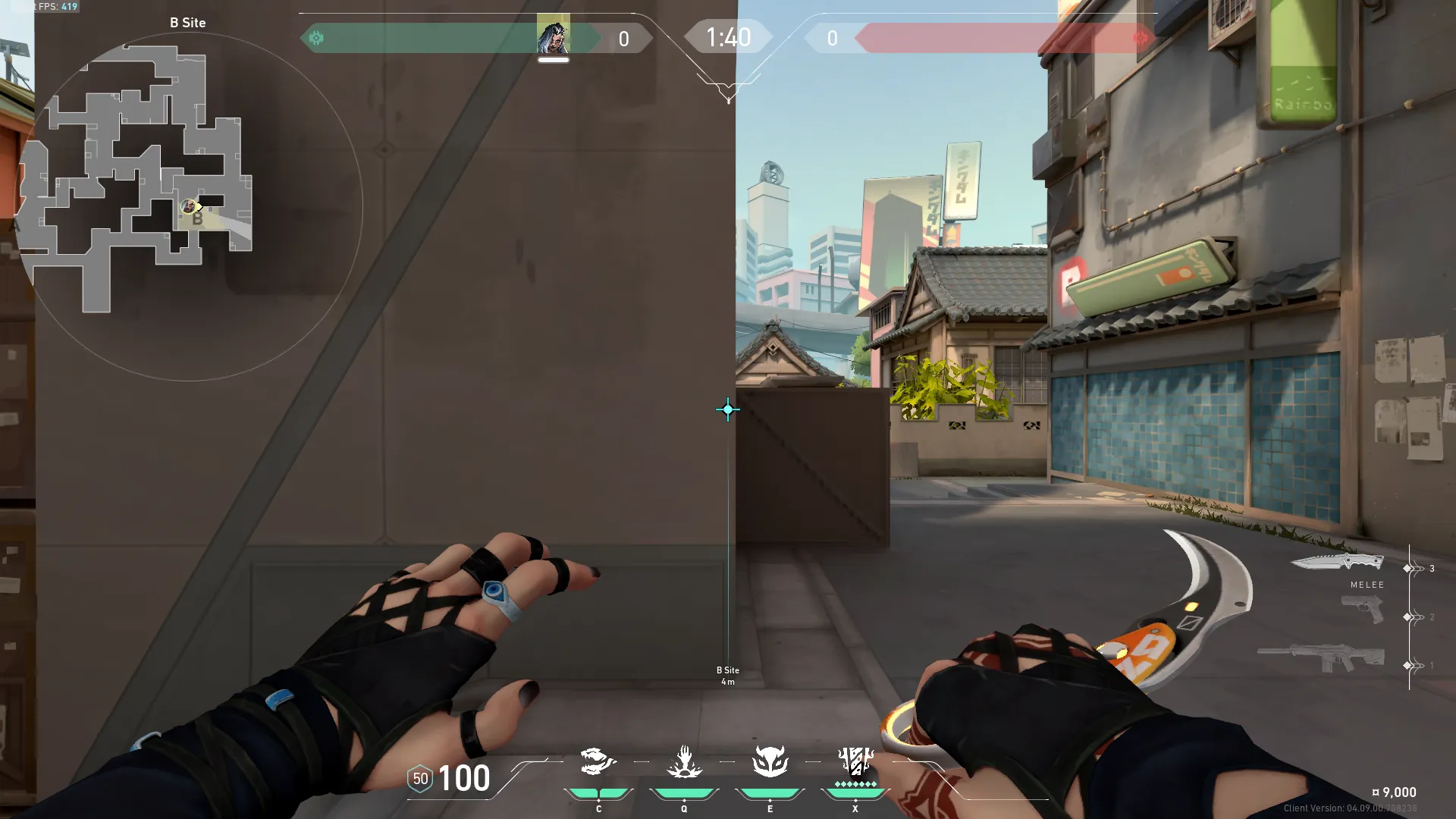 B Garage Roof Bungee Alternative Version — Fade lineup on Split
