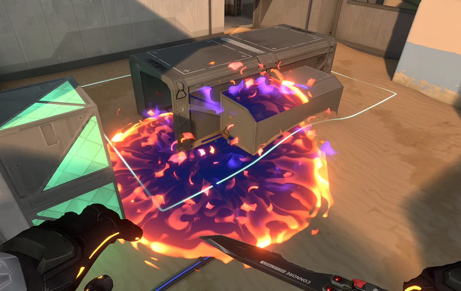 Brimstone Incendiary on Bind Attack Site B — step 3 of 3: Result