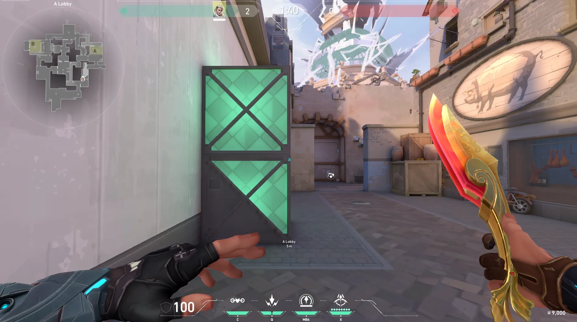 A Lobby to A Front (anti-cypher) #3 — Sova lineup on Ascent