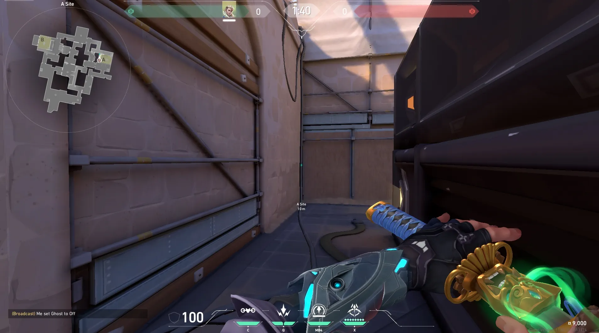 A Generator to A Lobby (defence) — Sova lineup on Ascent