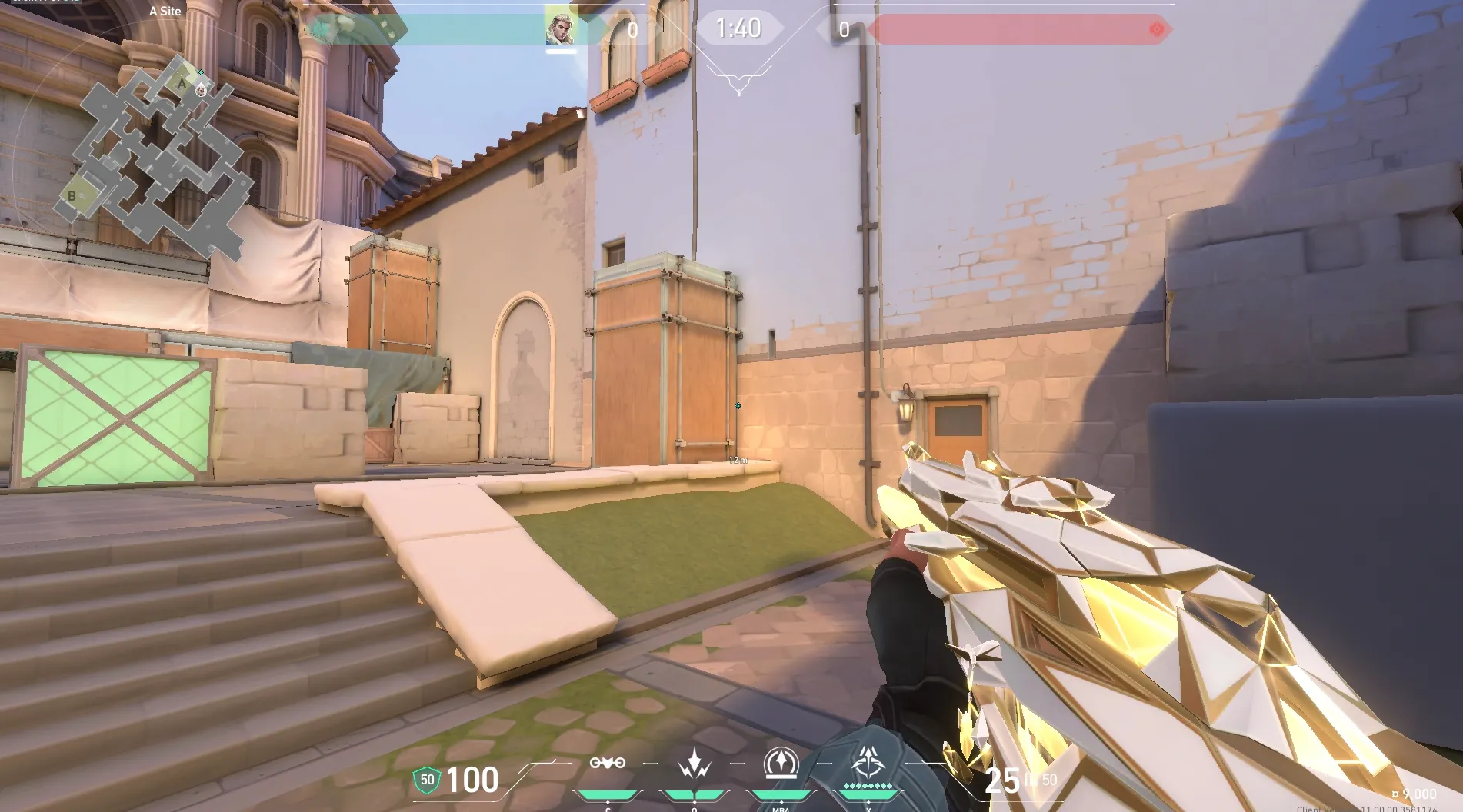 A Front to A Lobby (fast) — Sova lineup on Ascent