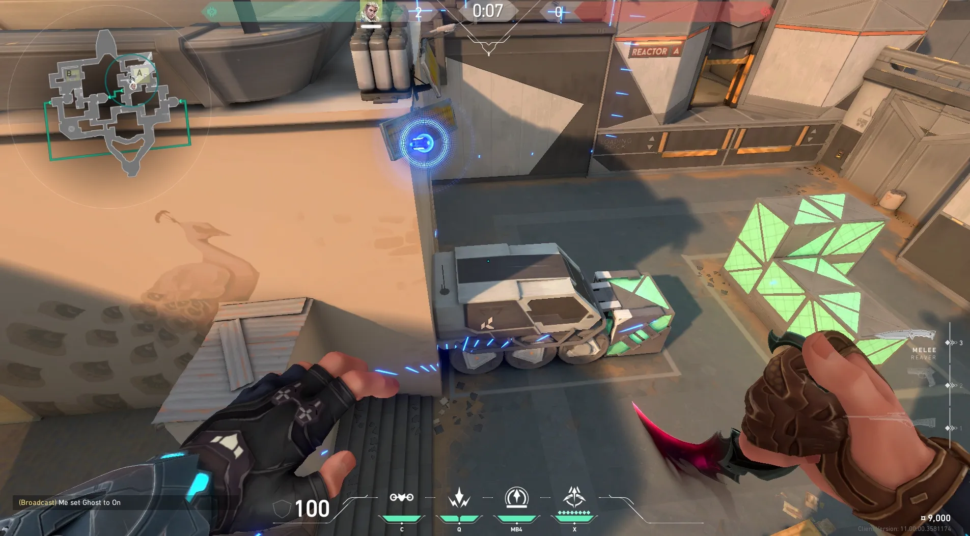 Sova Recon Bolt on Bind Attack Site A — step 5 of 5: Result
