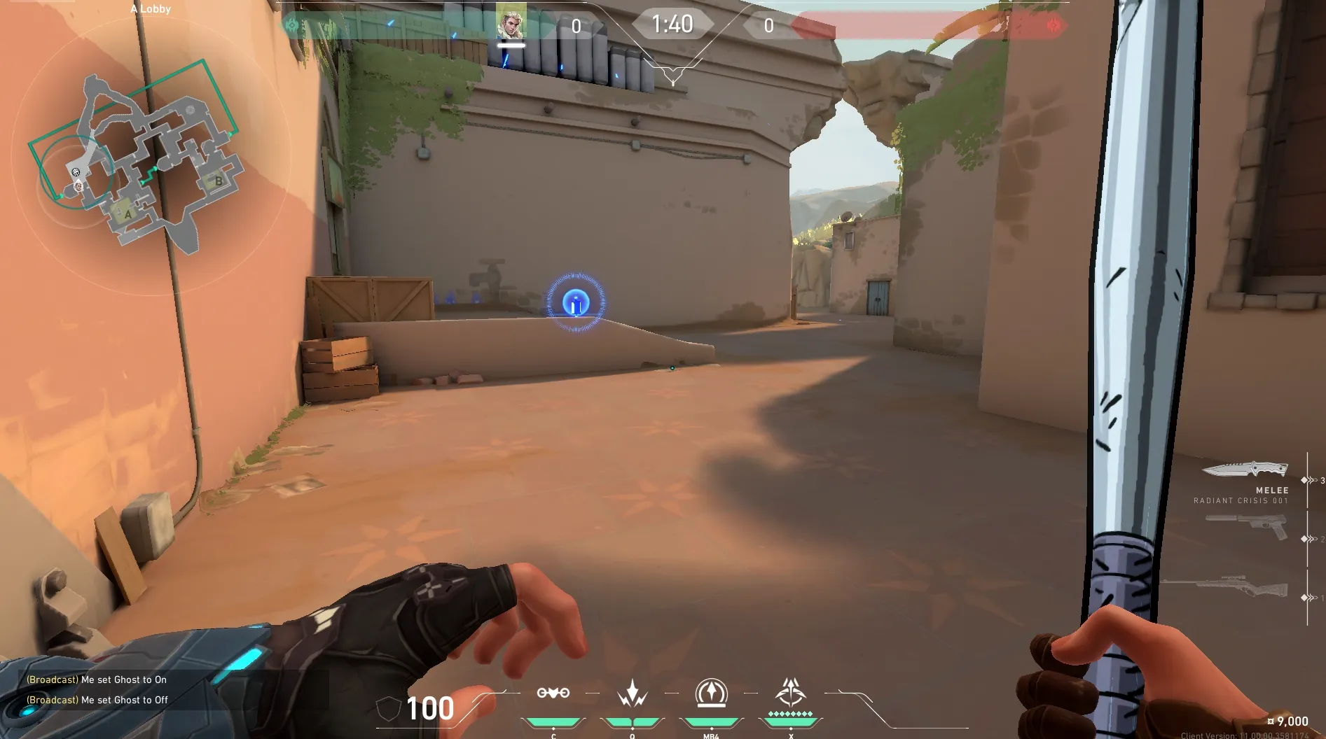 Sova Recon Bolt on Bind Defense Site A — step 4 of 4: Result