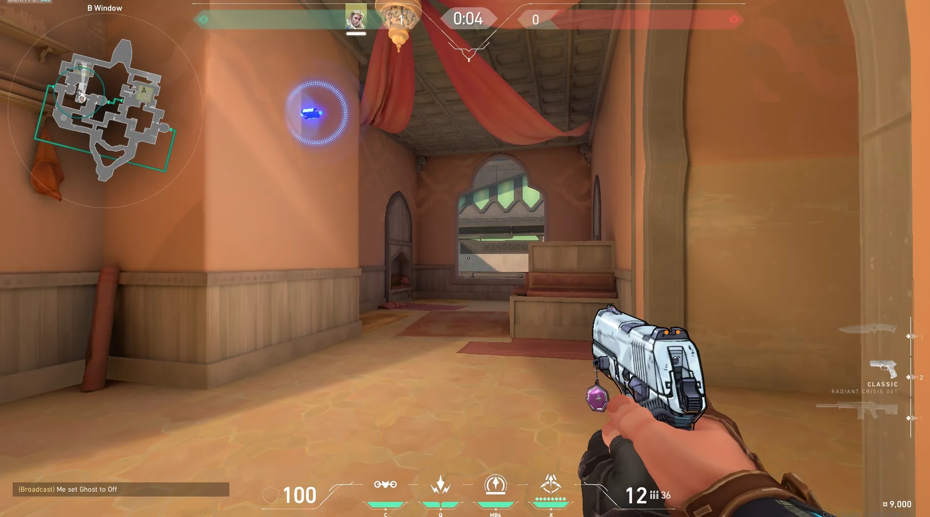 Sova Recon Bolt on Bind Attack Site B — step 5 of 5: Result