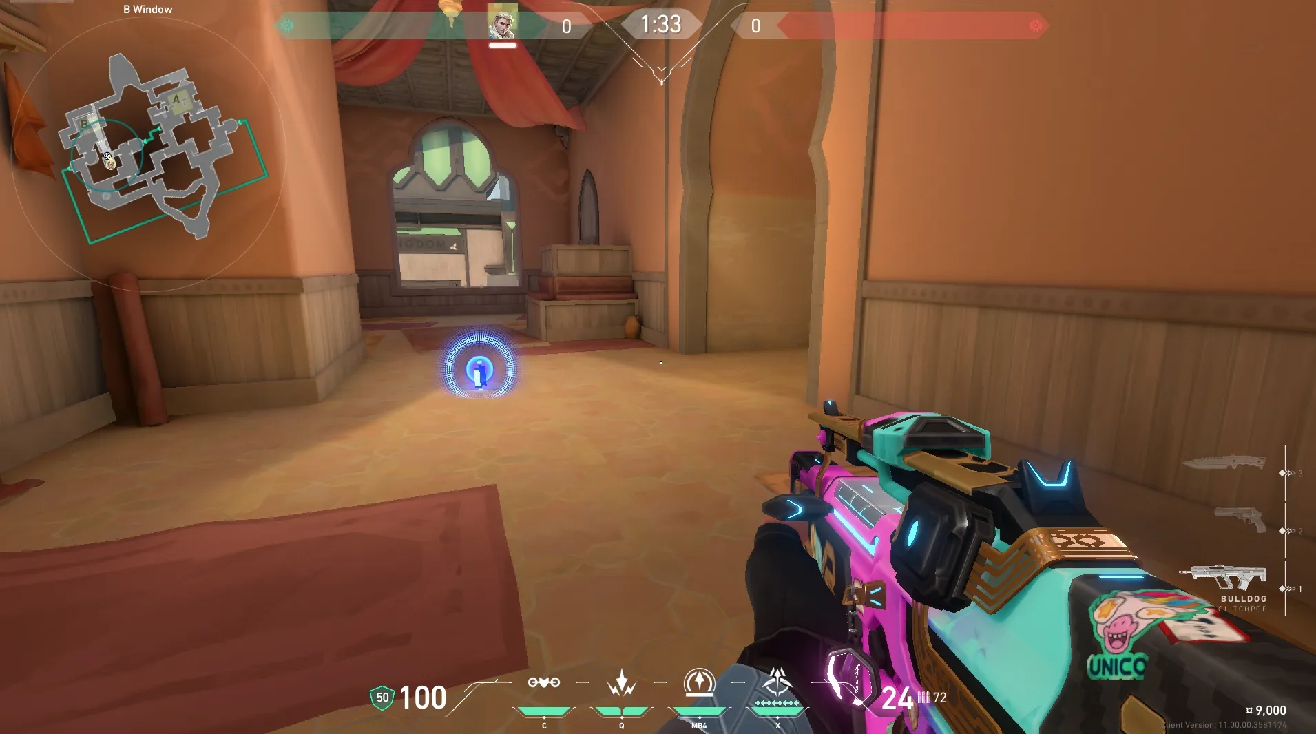 Sova Recon Bolt on Bind Attack Site B — step 4 of 4: Result