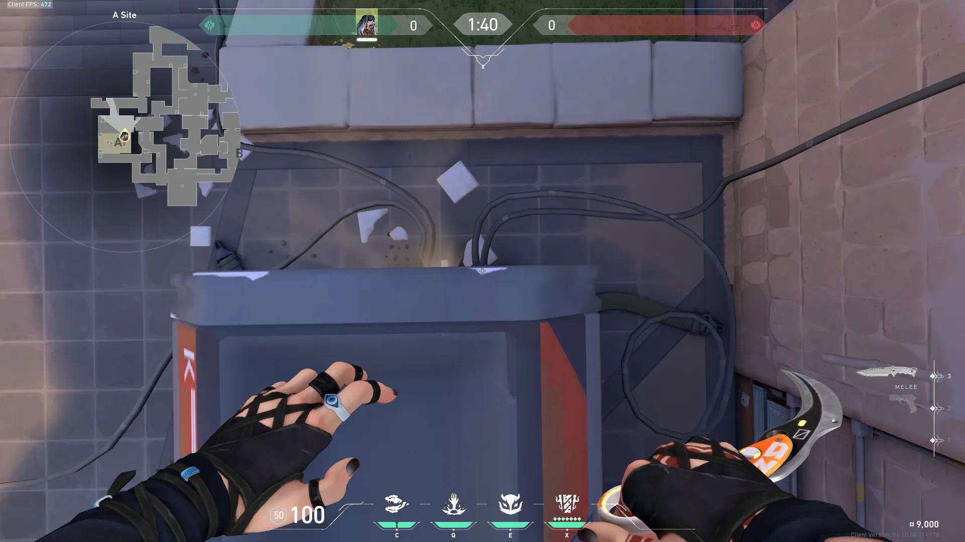 Easy A Generator to A Lobby Haunt — Fade lineup on Ascent