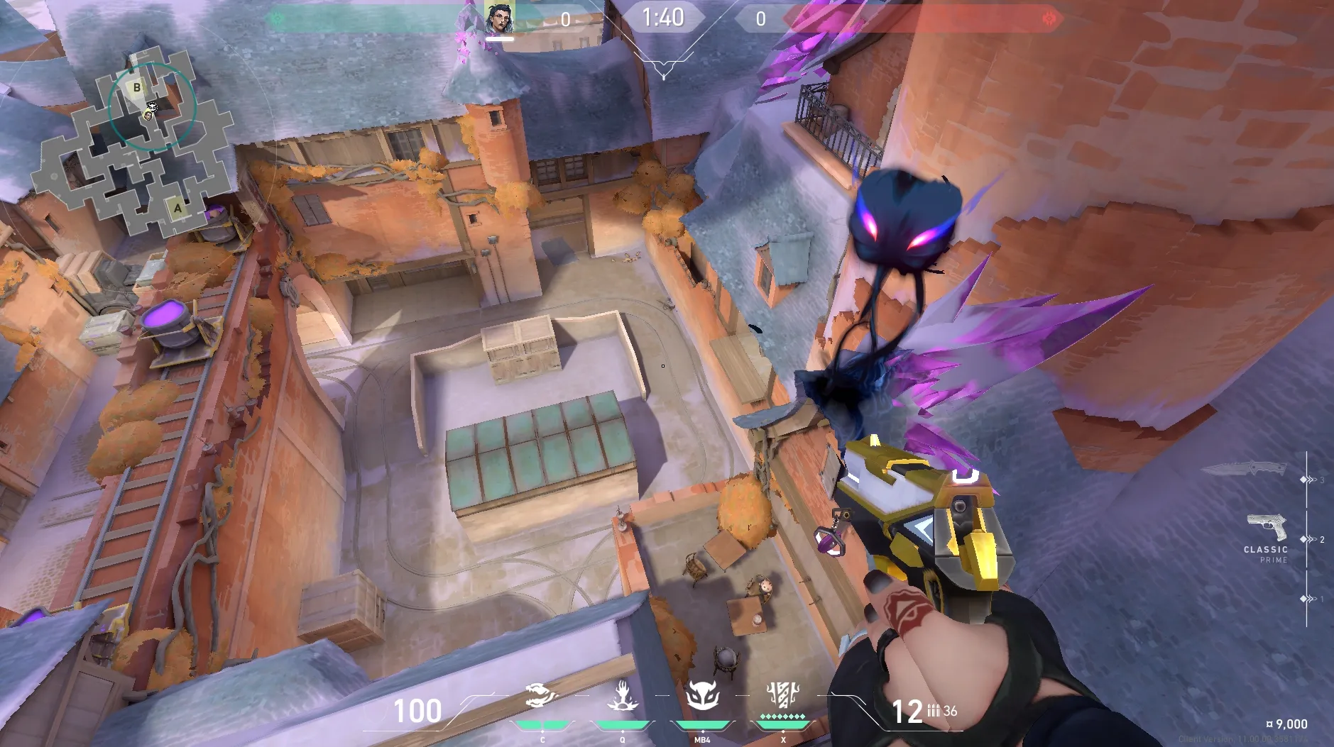 Fade Haunt on Corrode Attack Site B — step 7 of 7: Result