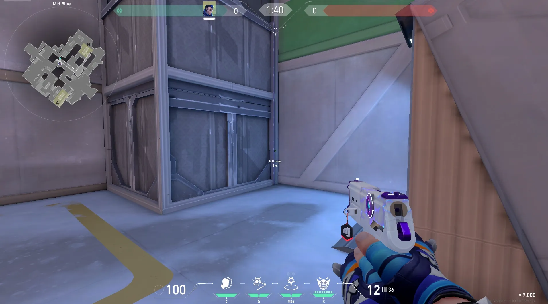 Mid Blue to A Backsite #2 — Yoru lineup on Icebox