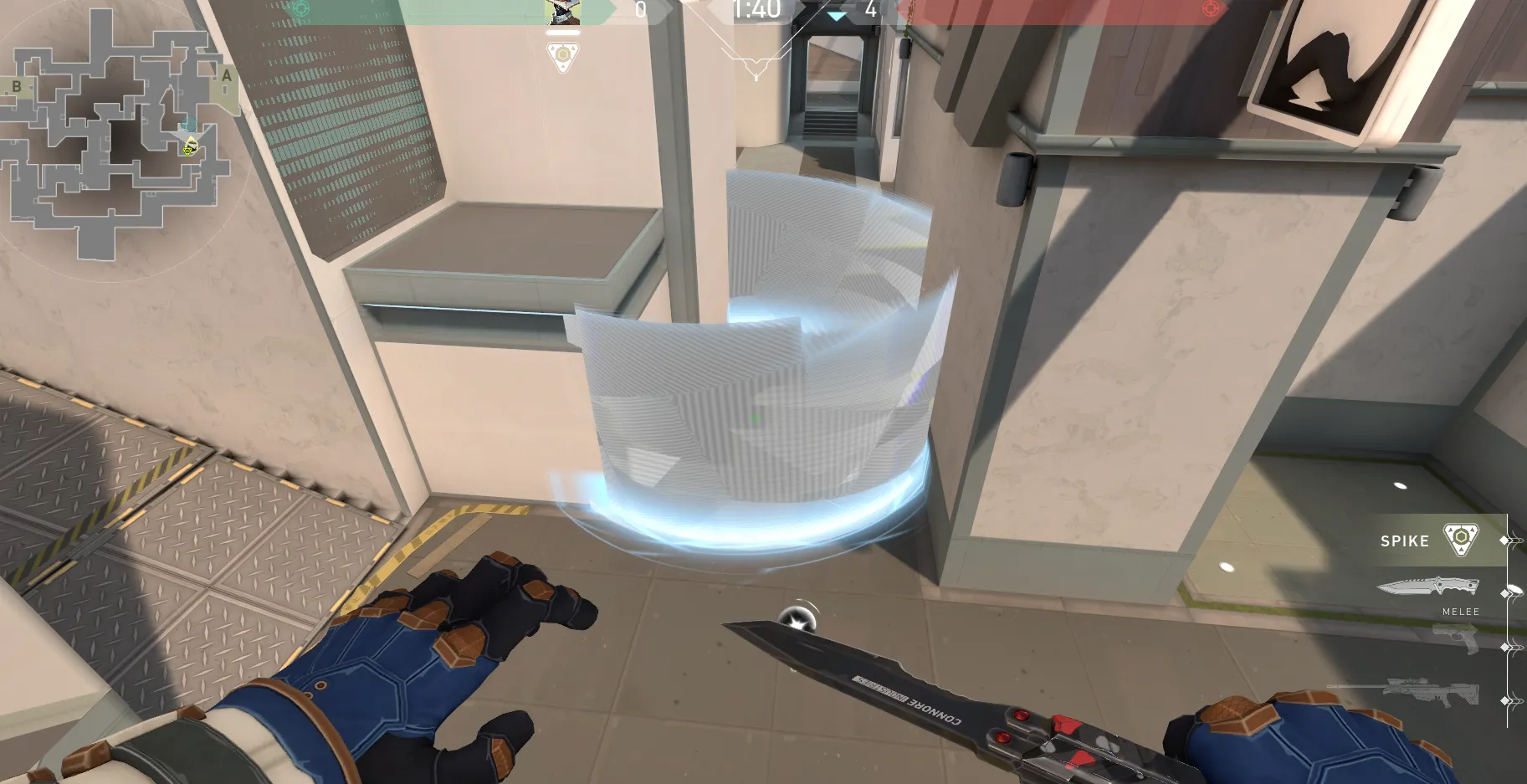 Cypher Cyber Cage on Split Attack Site A — step 3 of 3: Result