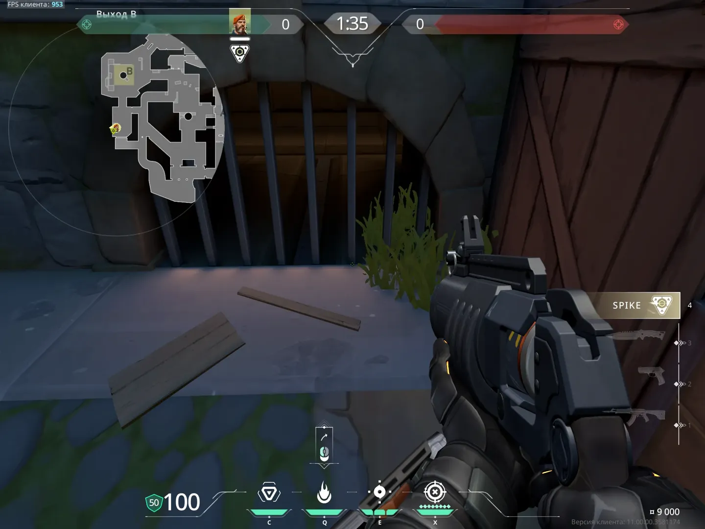Only 4:3 use This Molly to Stall Plant And/or Defuse B Site. — Brimstone lineup on Breeze