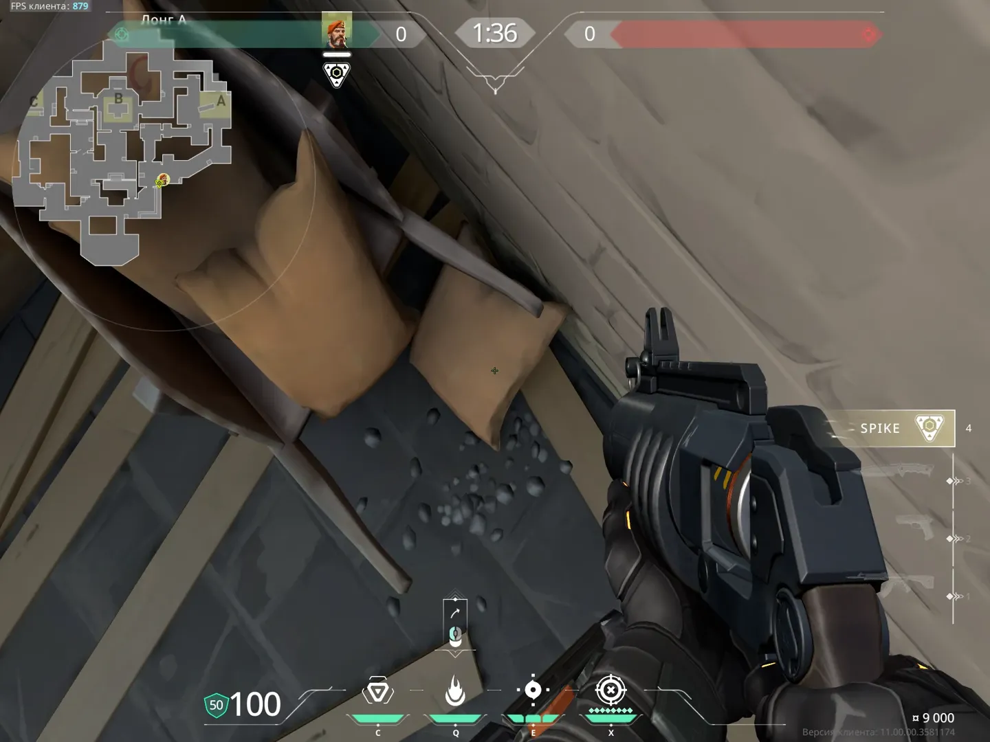 Only 4:3 use This Molly to Stall Plant And/or Defuse A Site — Brimstone lineup on Haven