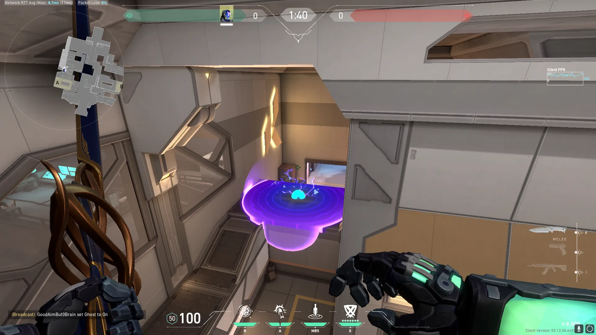 KAY/O Frag_Ment on Icebox Defense Site A — step 3 of 3: Result