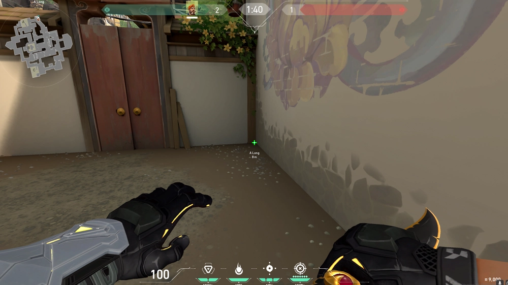Stall Default A Defuse (from A Long) — Brimstone lineup on Haven
