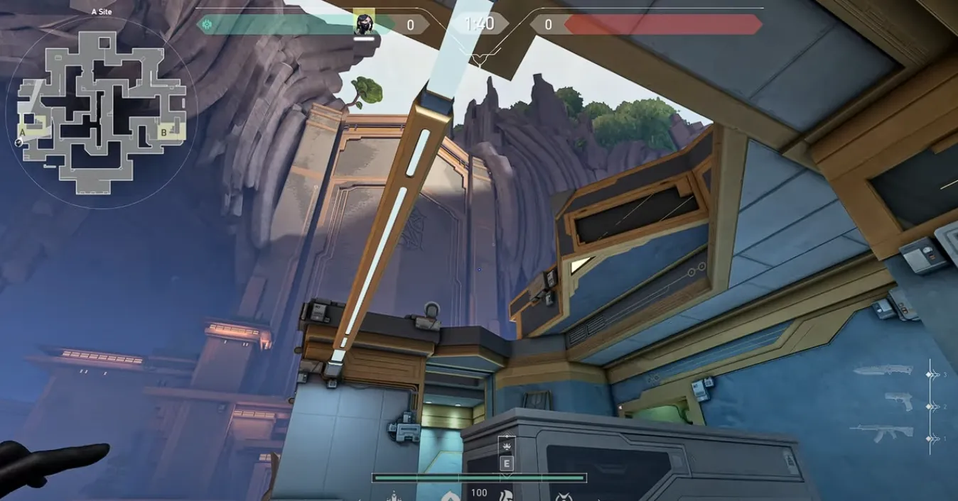 Viper Poison Cloud on Abyss Defense Site A — step 2 of 3: Aim — line up the shot