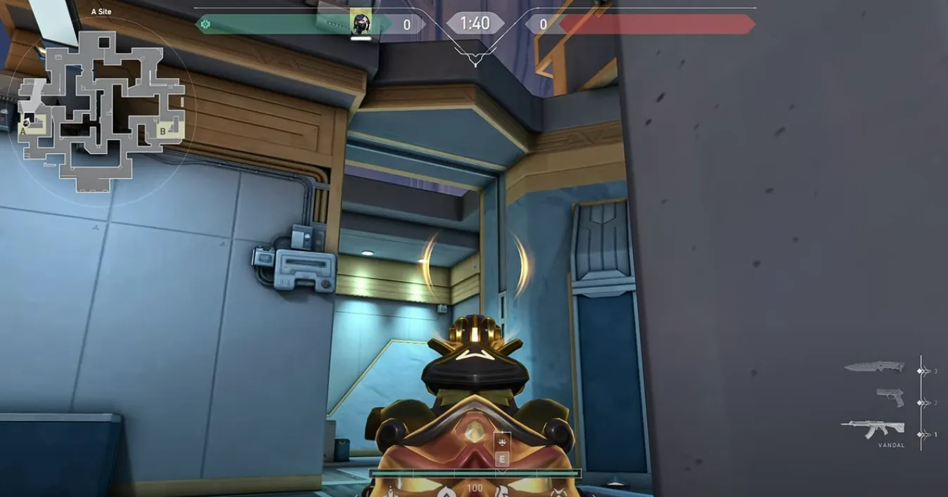 Viper Poison Cloud on Abyss Defense Site A — step 2 of 3: Aim — line up the shot