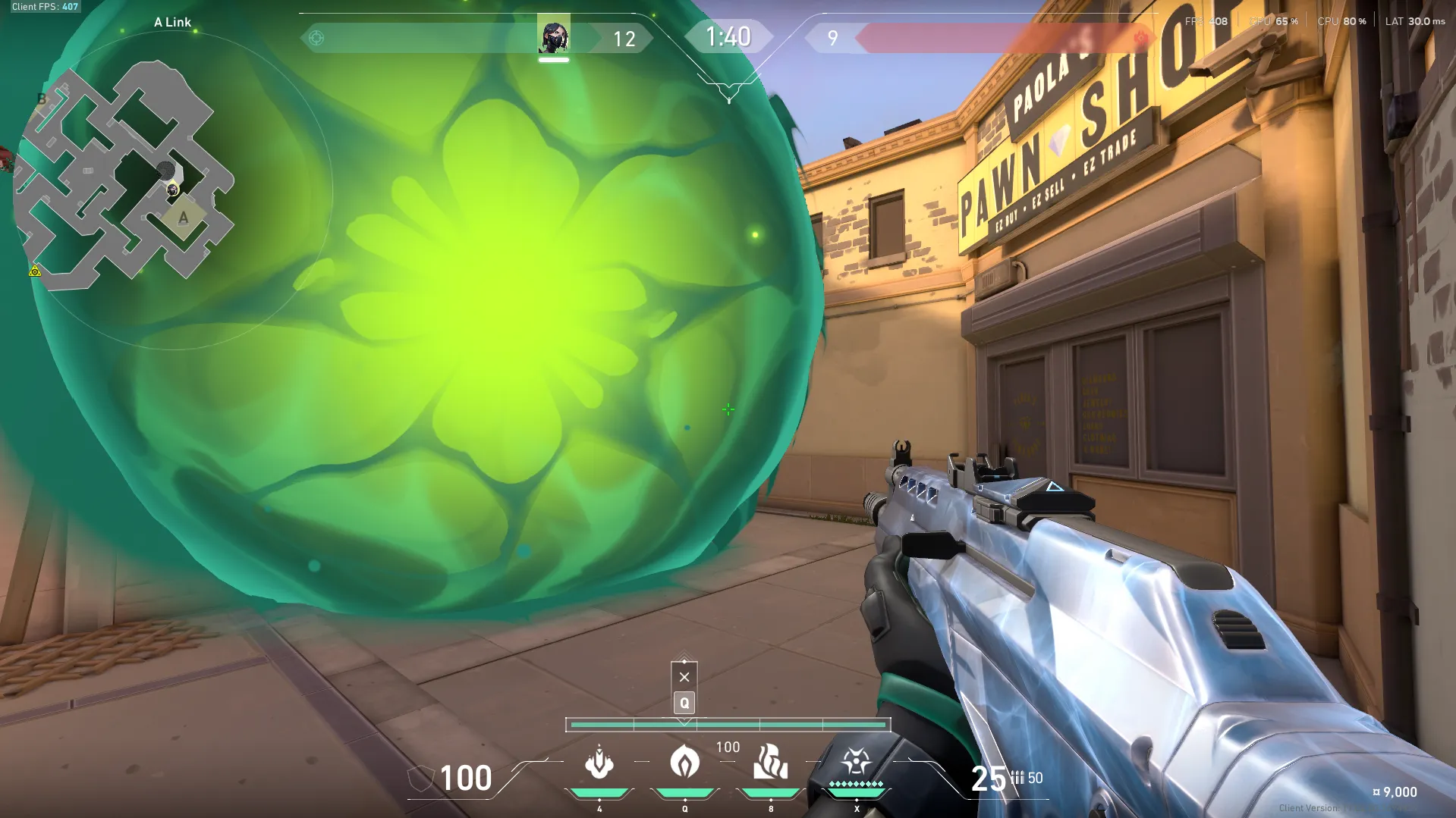 Viper Poison Cloud on Sunset Attack Site A — step 3 of 3: Result