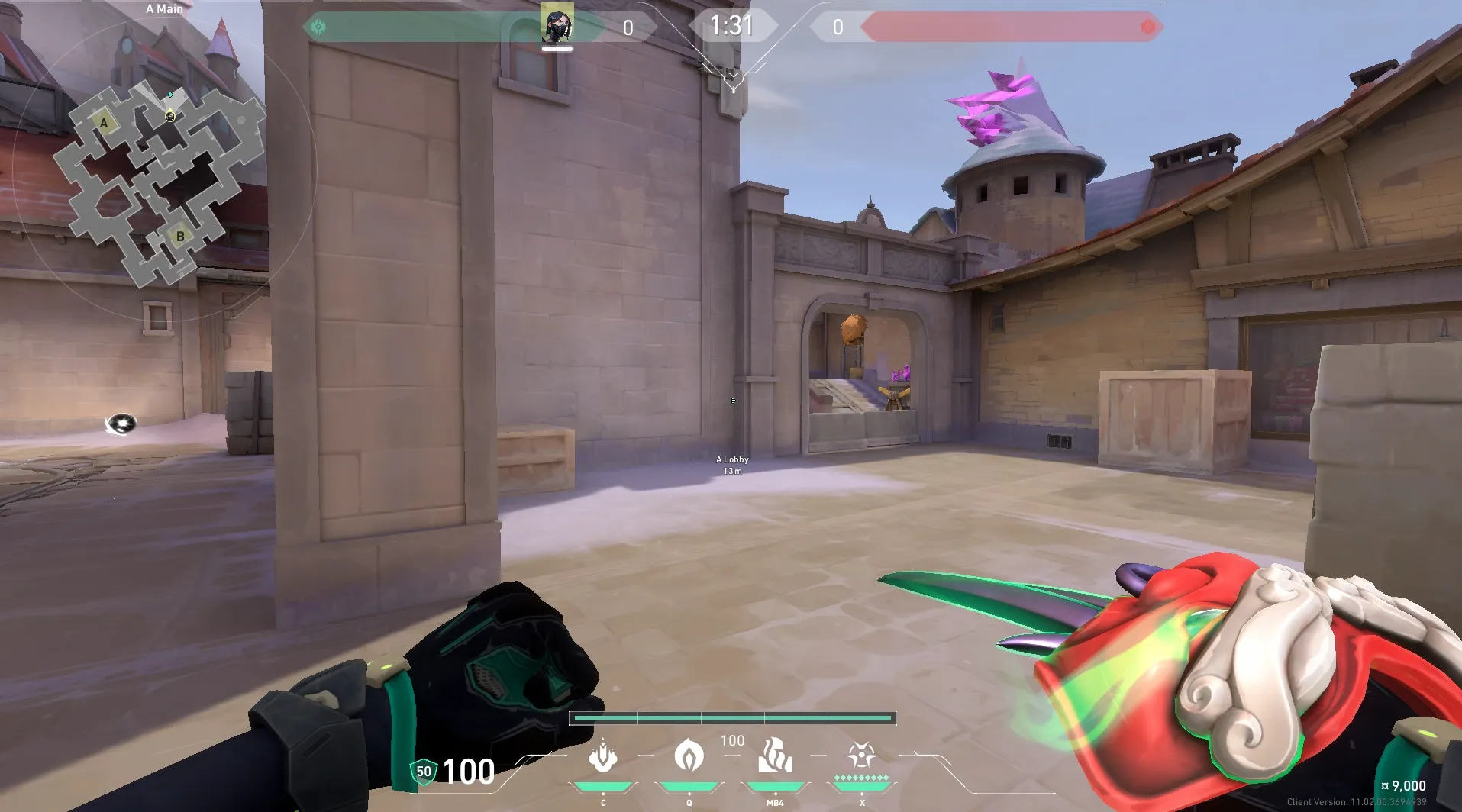 A Lobby to A Yard Smoke (attack) #3 — Viper lineup on Corrode