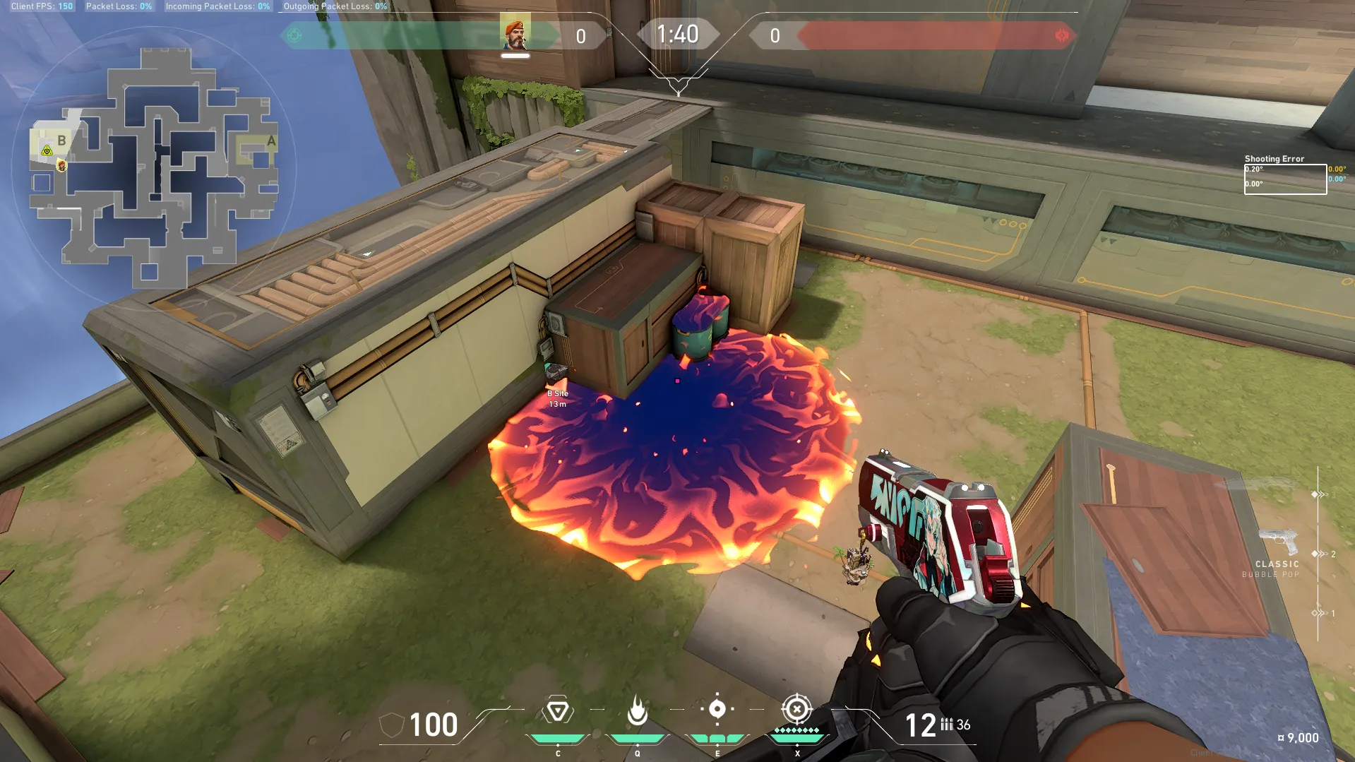 Brimstone Incendiary on Abyss Attack Site B — step 3 of 3: Result