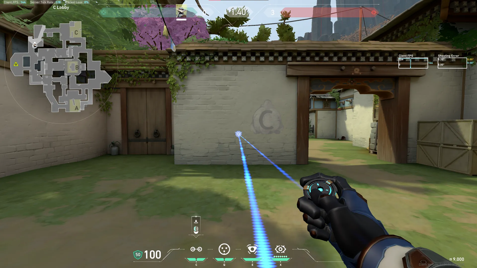 Cypher Haven Attacker Setup for A Long — Cypher lineup on Haven