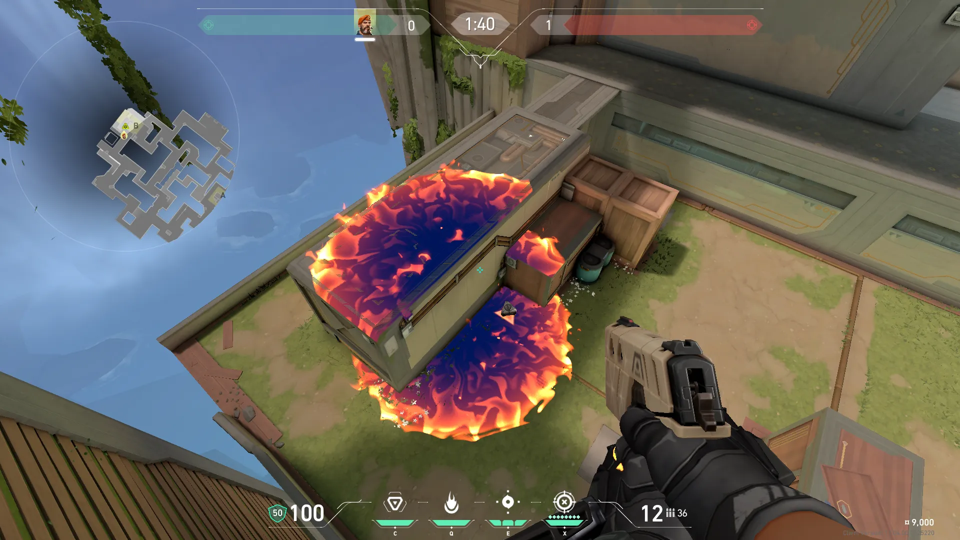 Brimstone Incendiary on Abyss Attack Site B — step 3 of 3: Result