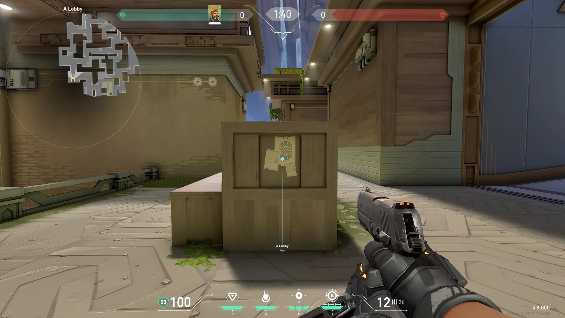 Post Plant A Lobby to A Default (from A Lobby) #2 — Brimstone lineup on Abyss