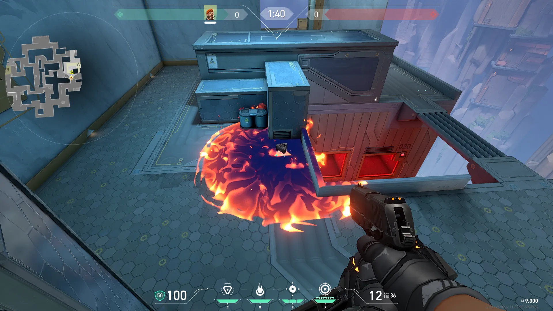 Brimstone Incendiary on Abyss Attack Site A — step 3 of 3: Result