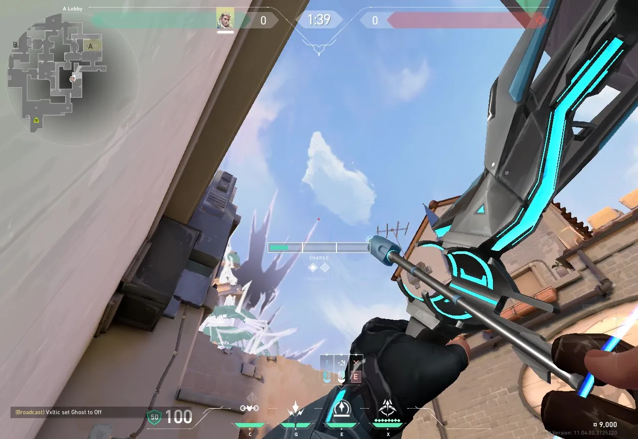 Main to Close Scan — Sova lineup on Ascent
