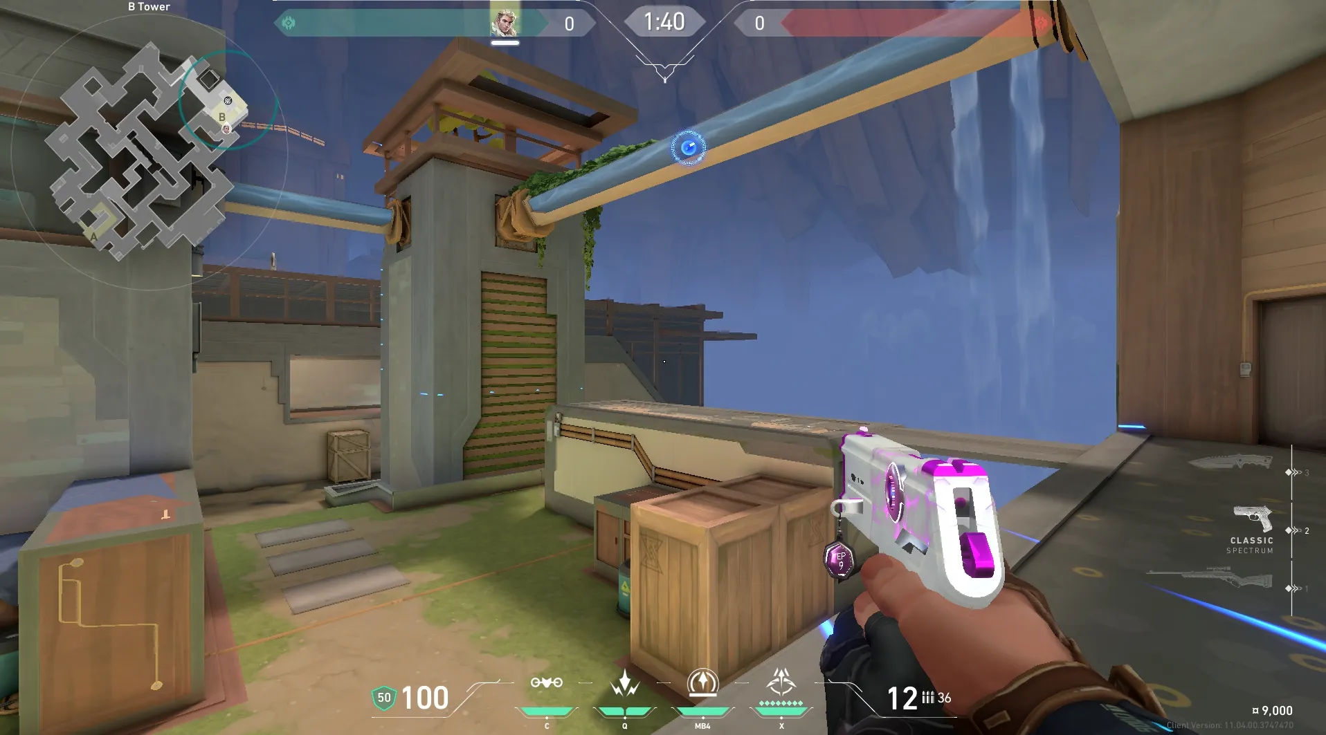 Sova Recon Bolt on Abyss Defense Site B — step 5 of 5: Result