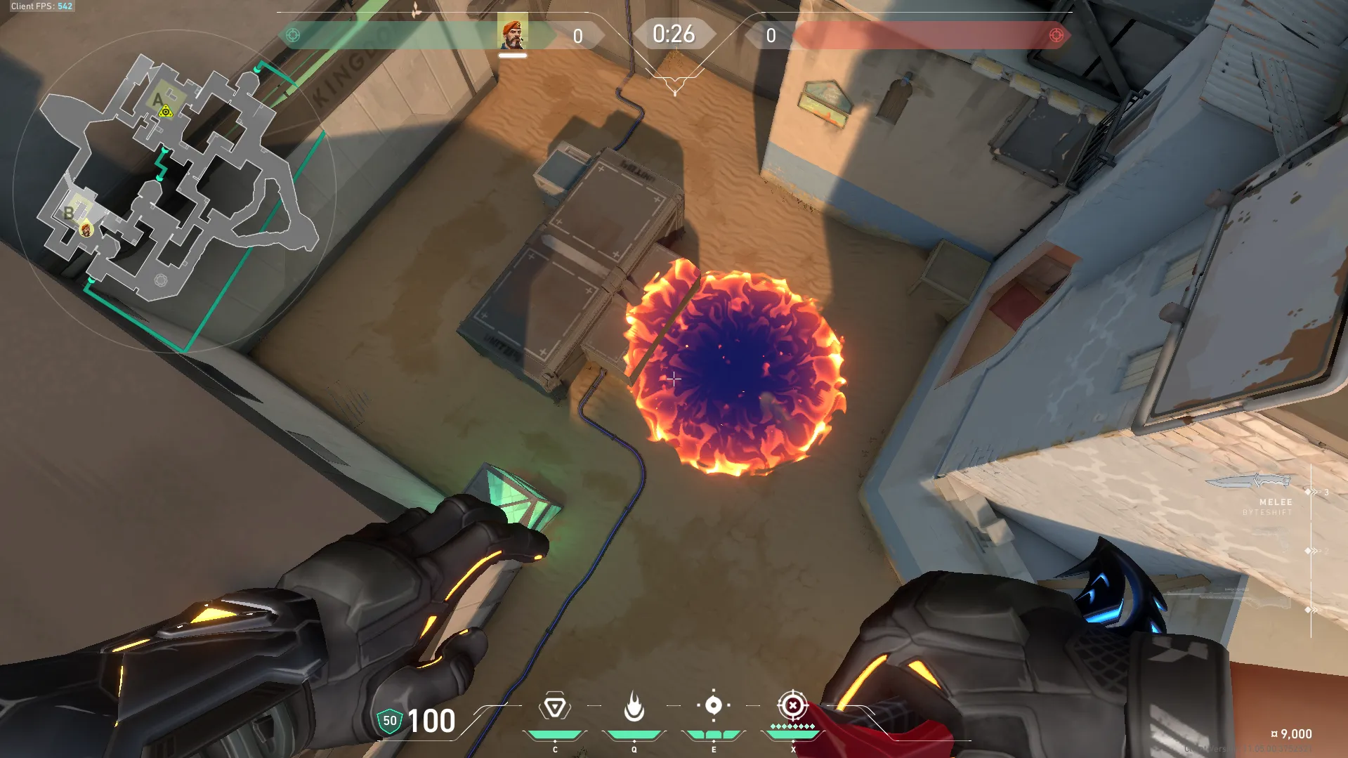 Brimstone Incendiary on Bind Attack Site B — step 3 of 3: Result