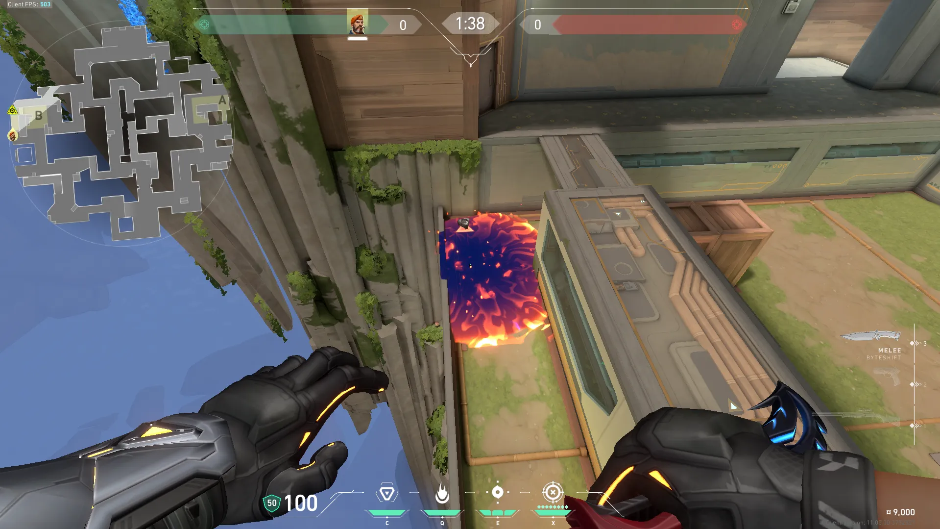 Brimstone Incendiary on Abyss Attack Site B — step 4 of 4: Result
