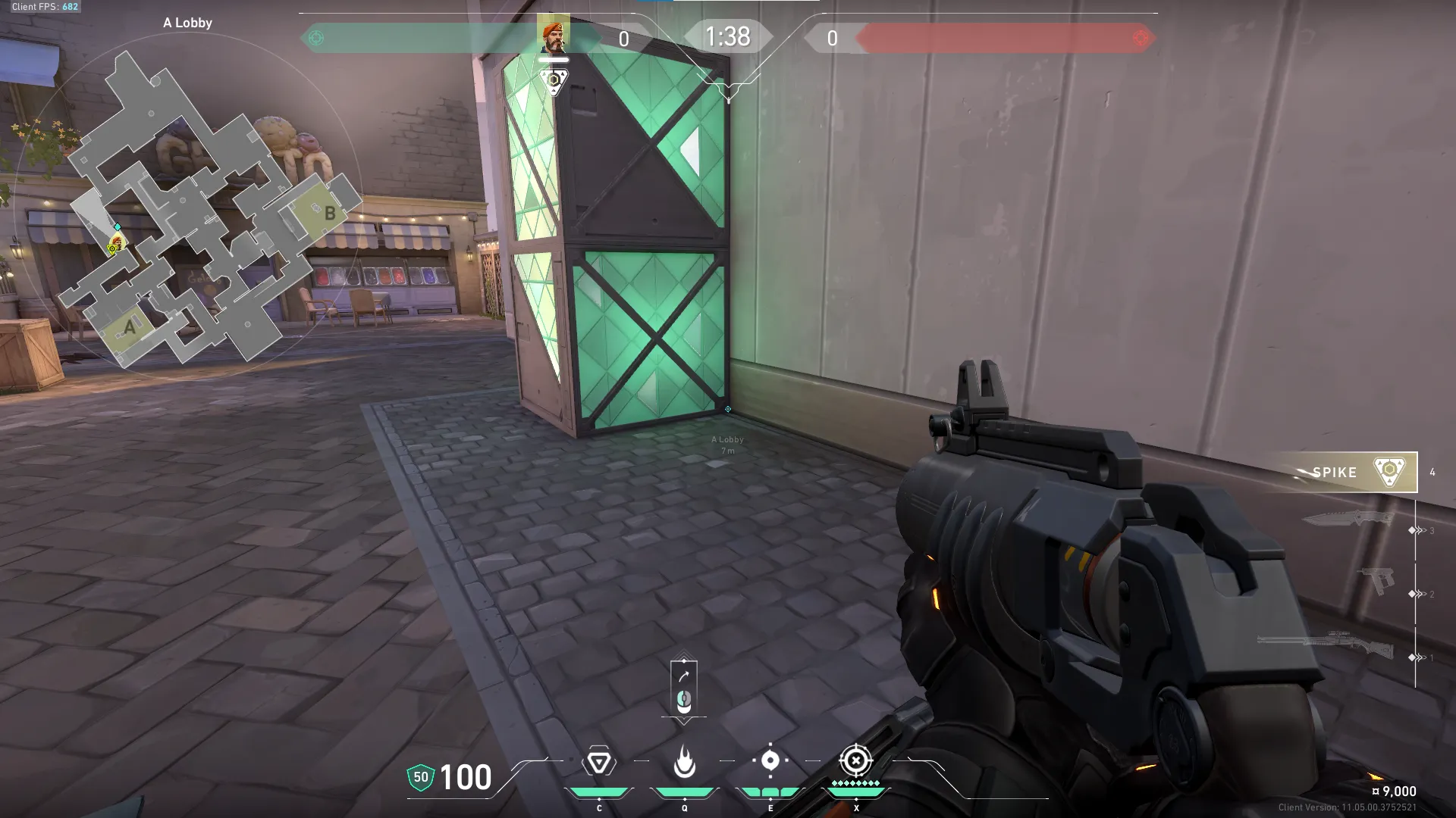 A Lobby to A Generator Stall Defuse — Brimstone lineup on Ascent