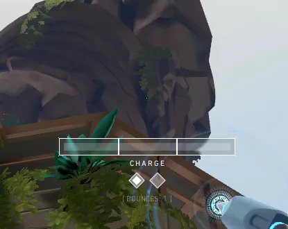 Sova Recon Bolt on Abyss Attack Site B — step 3 of 4: Aim — line up the shot