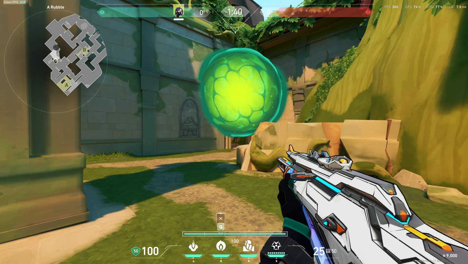 Viper Poison Cloud on Lotus Defense Site A — step 4 of 4: Result
