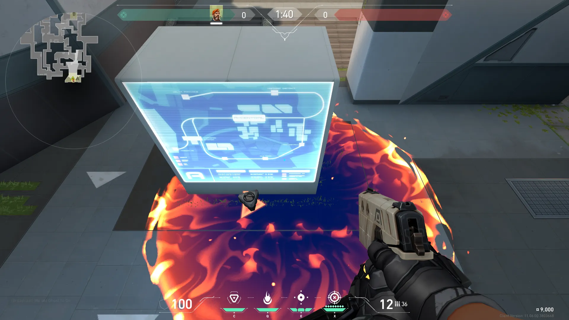 Brimstone Incendiary on Split Defense Site A — step 3 of 3: Result