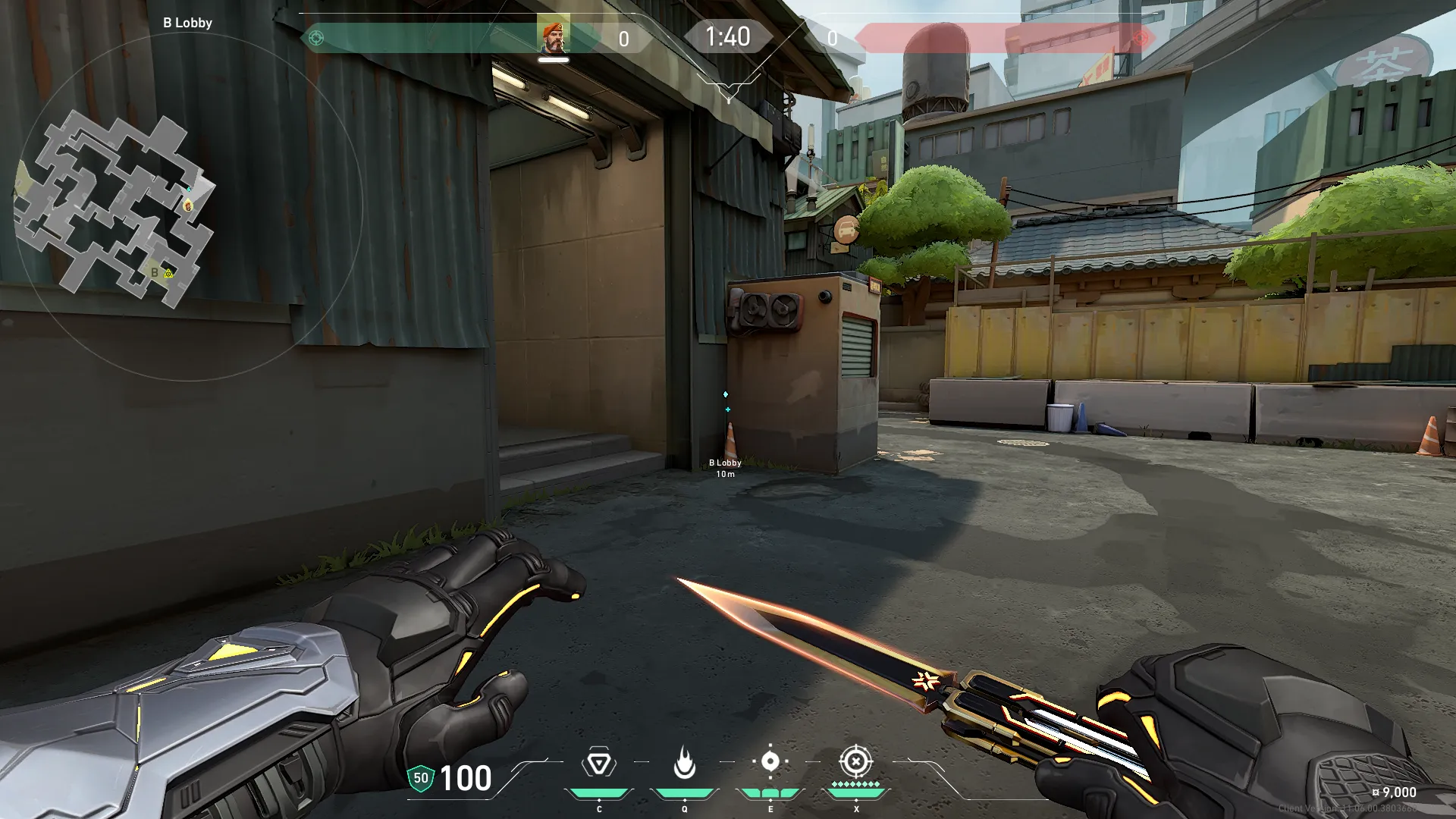 B Site Molly Default From B Lobby — Brimstone lineup on Split