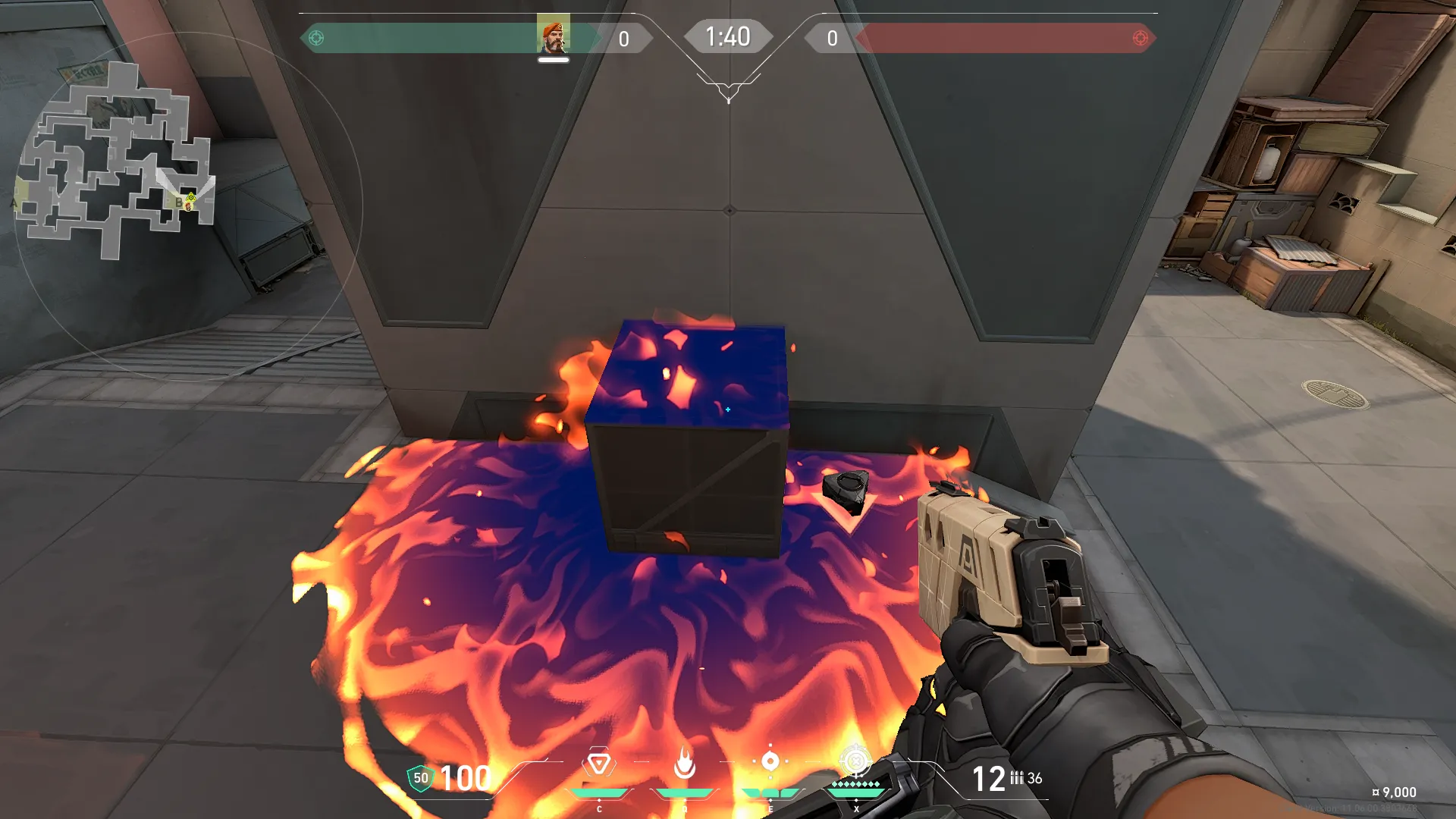 Brimstone Incendiary on Split Attack Site B — step 4 of 4: Result