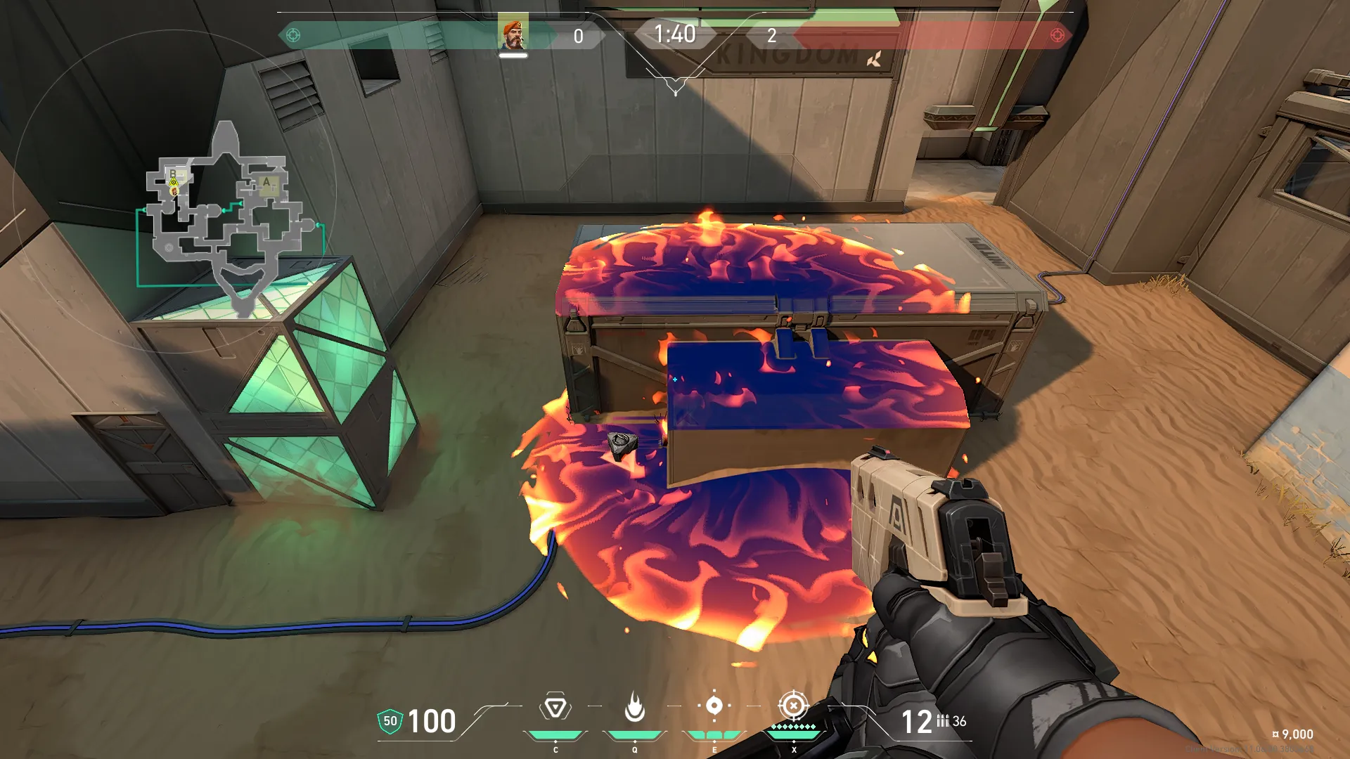 Brimstone Incendiary on Bind Defense Site B — step 3 of 3: Result
