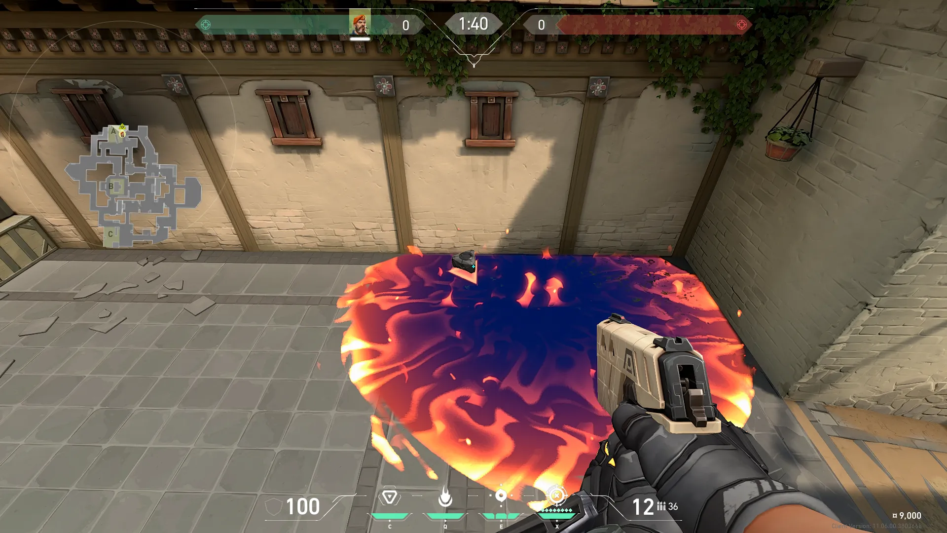 Brimstone Incendiary on Haven Attack Site A — step 3 of 3: Result