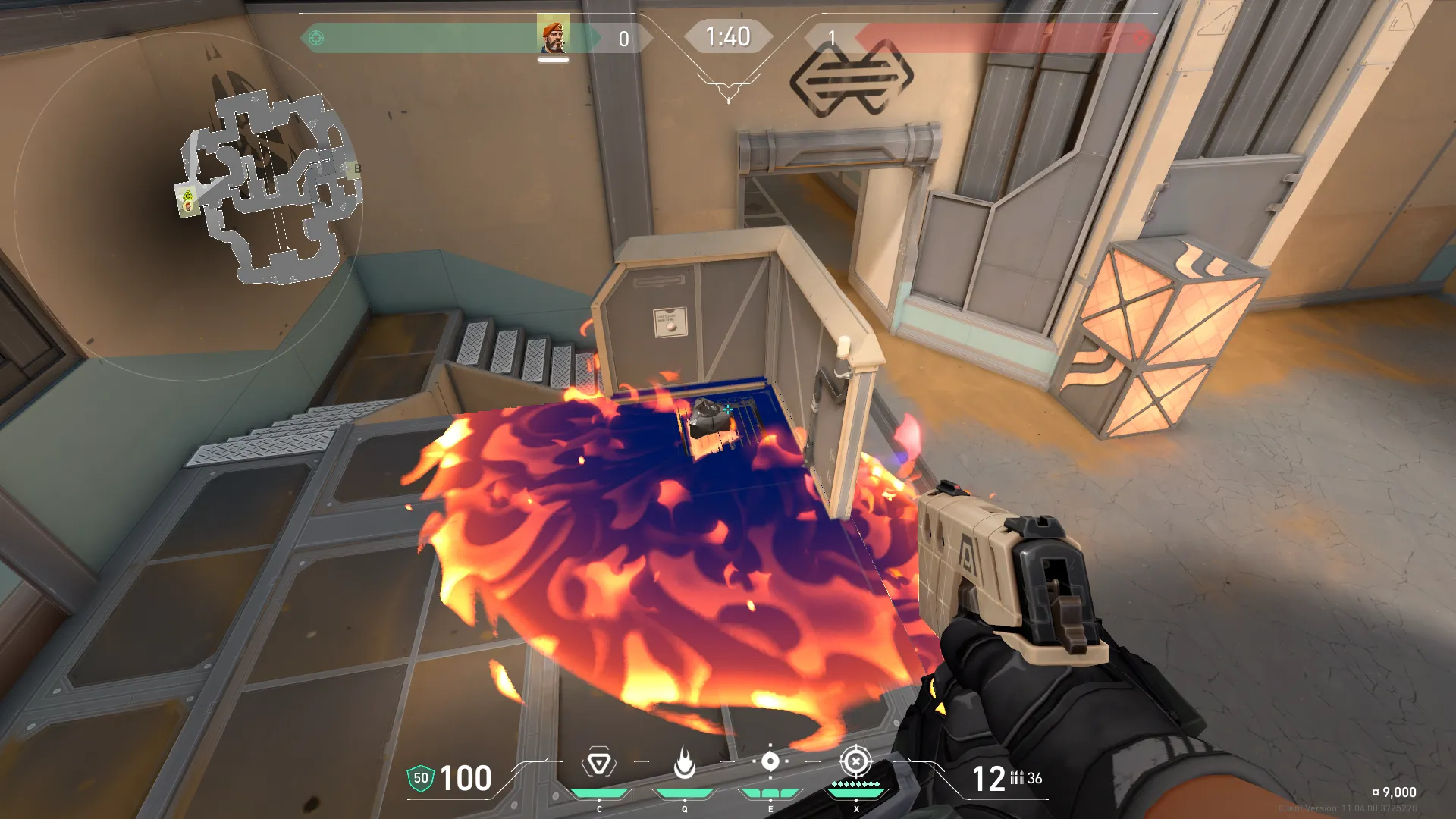 Brimstone Incendiary on Fracture Attack Site A — step 3 of 3: Result