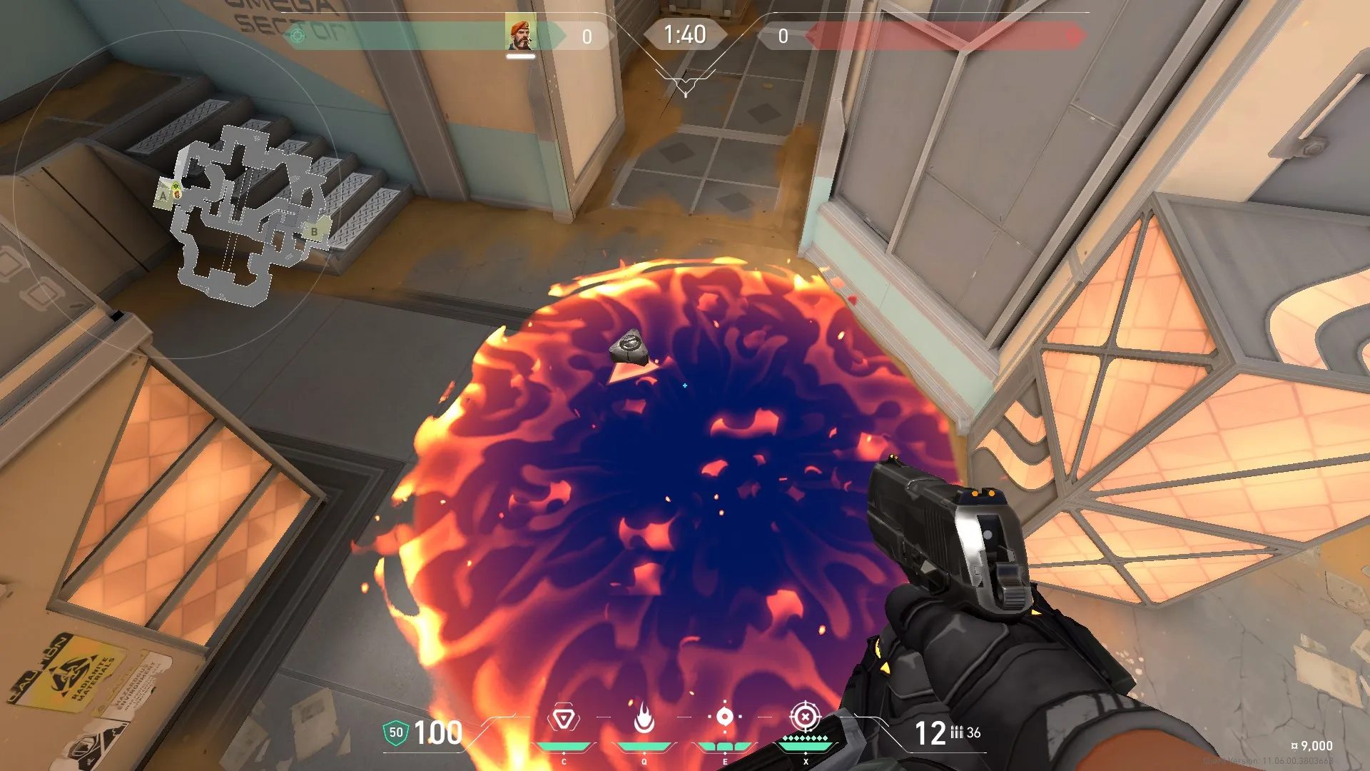 Brimstone Incendiary on Fracture Attack Site A — step 3 of 3: Result