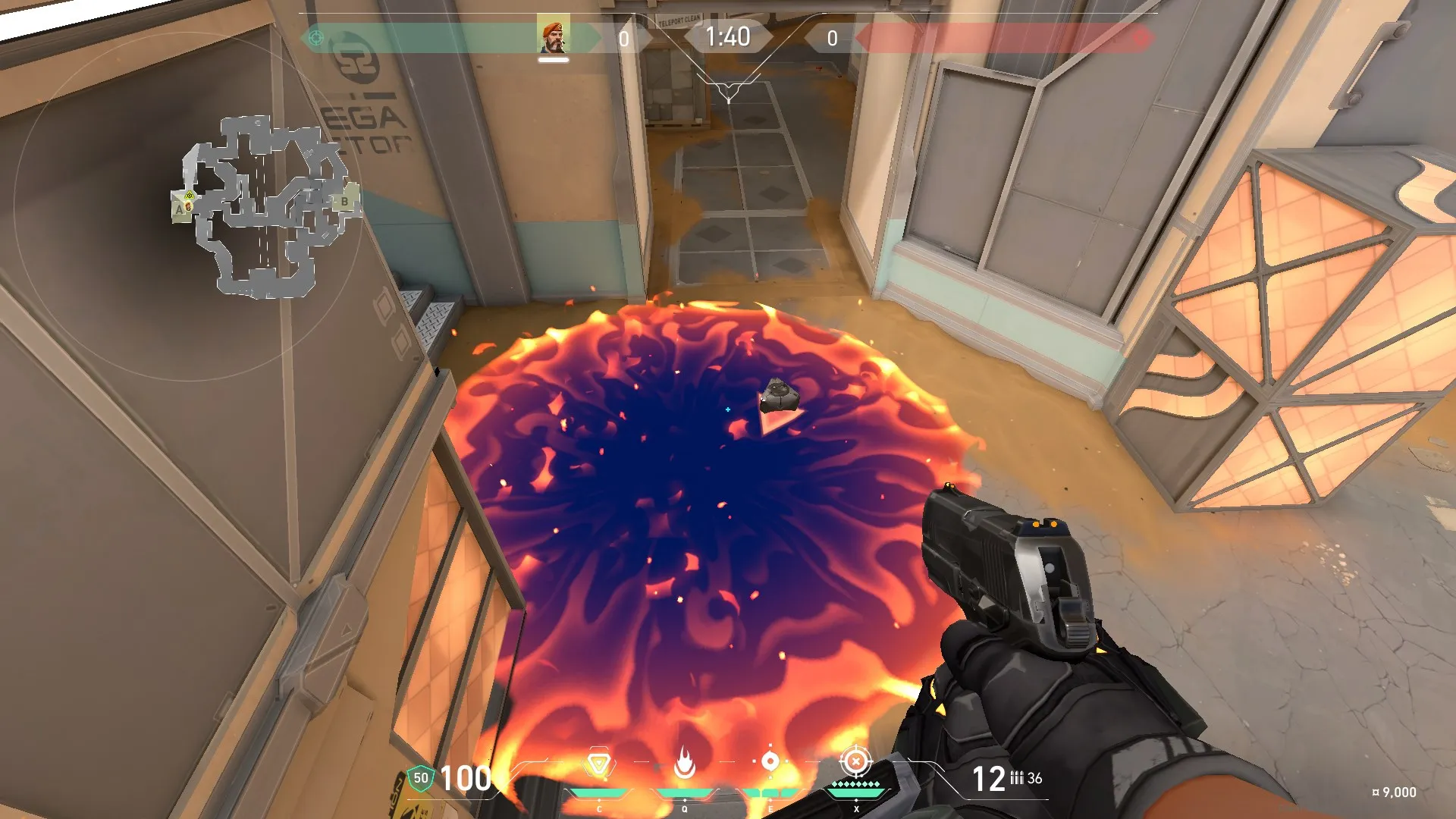 Brimstone Incendiary on Fracture Attack Site A — step 3 of 3: Result