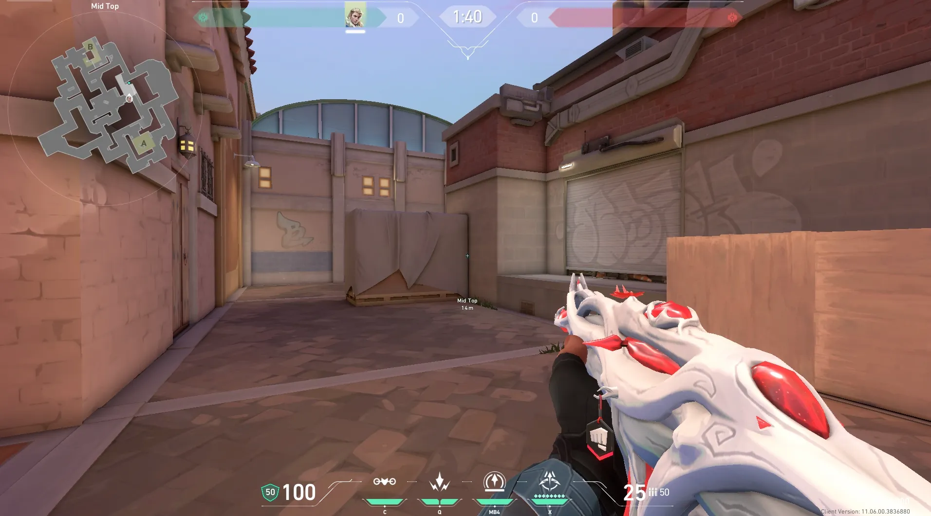 Mid Top to B Lobby (anti-cypher) #1 — Sova lineup on Sunset