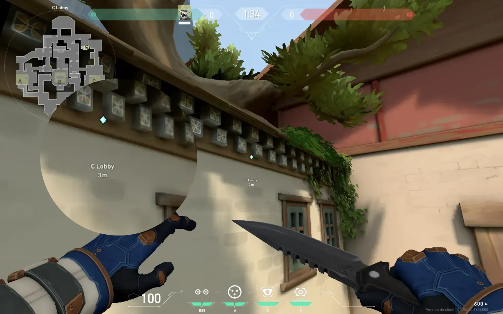 Cypher Spycam on Haven Attack Mid — step 3 of 5: Aim — line up the shot