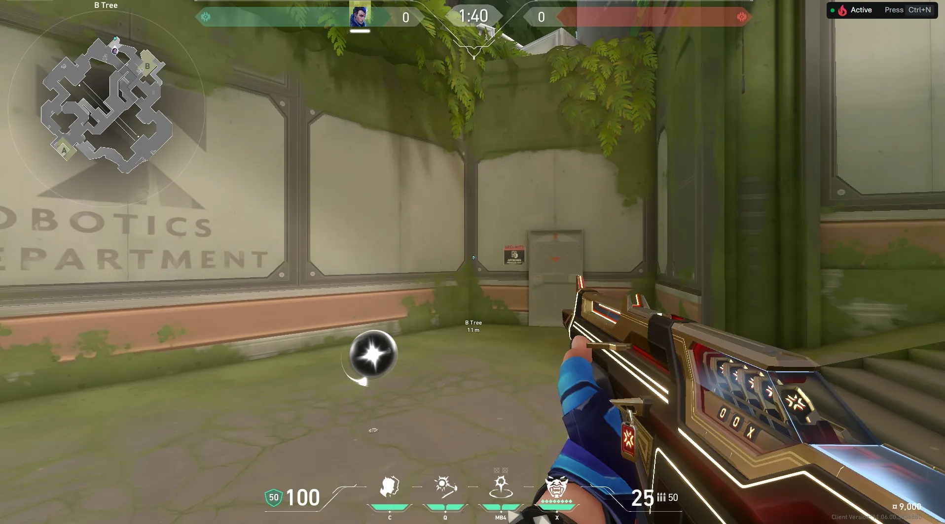 B Tree to Defender Spawn (from B Main) #2 — Yoru lineup on Fracture
