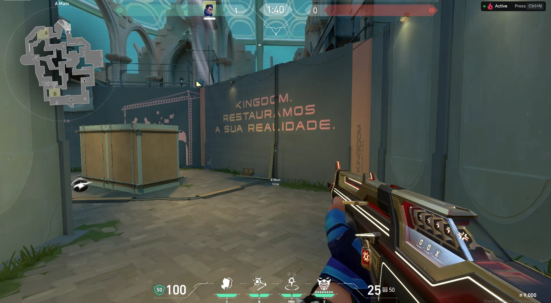 A Main to Defender Spawn (from A Main) #2 — Yoru lineup on Pearl