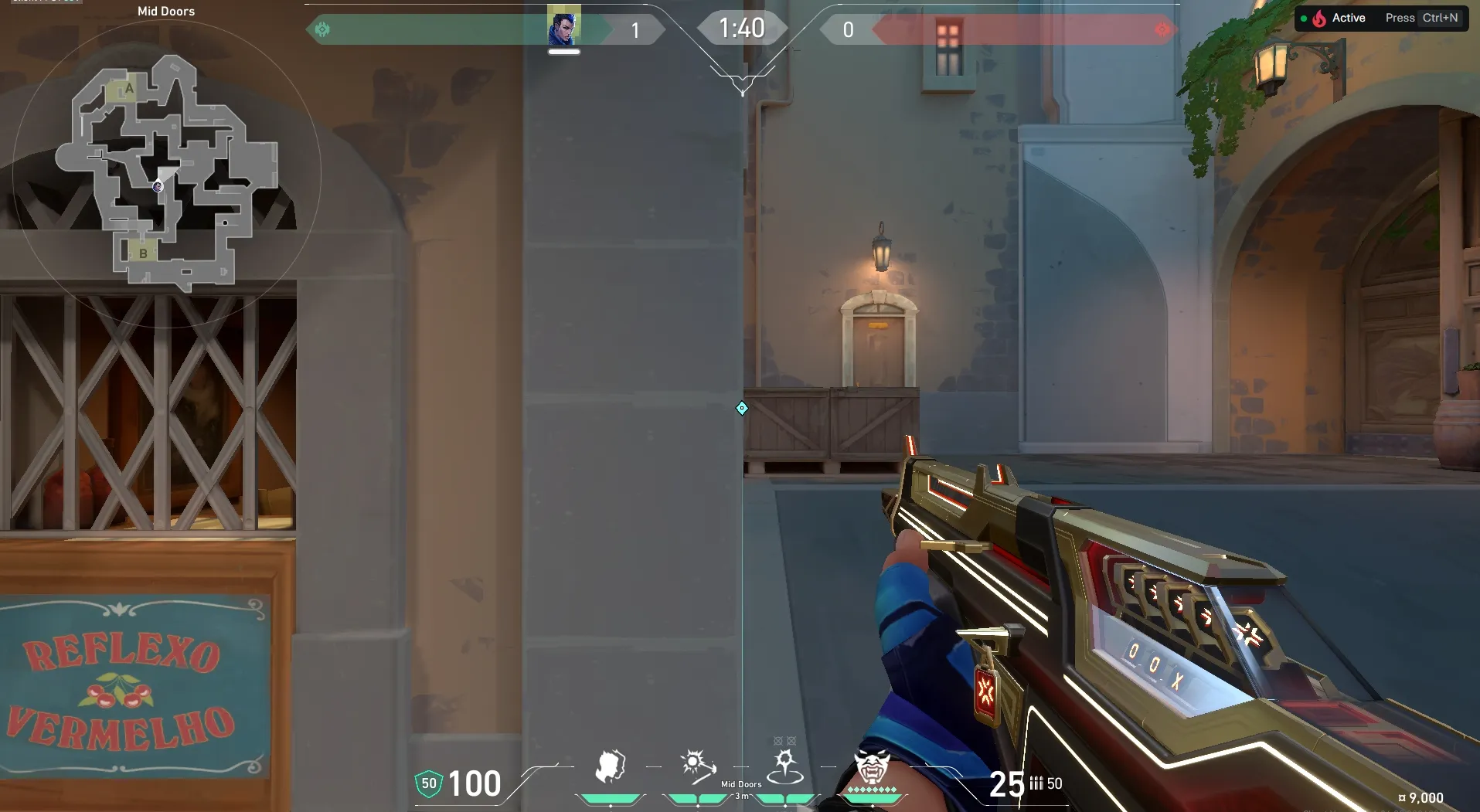 Mid Connector to Attacker Spawn — Yoru lineup on Pearl