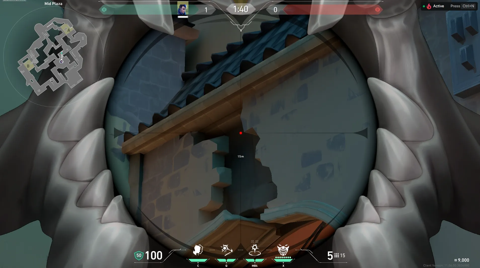 Yoru Gatecrash on Pearl Attack Site A — step 3 of 4: Aim — line up the shot