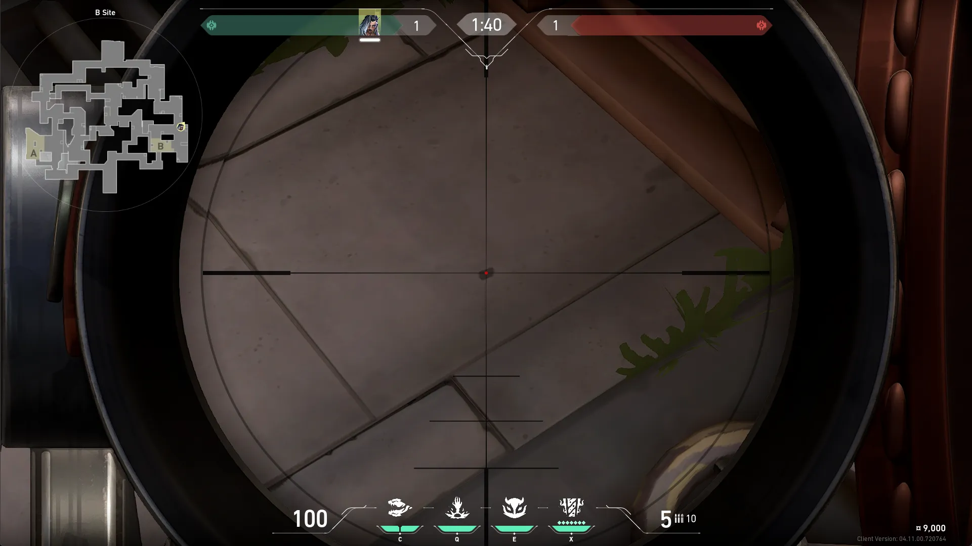 B Site to B Main — Fade lineup on Split