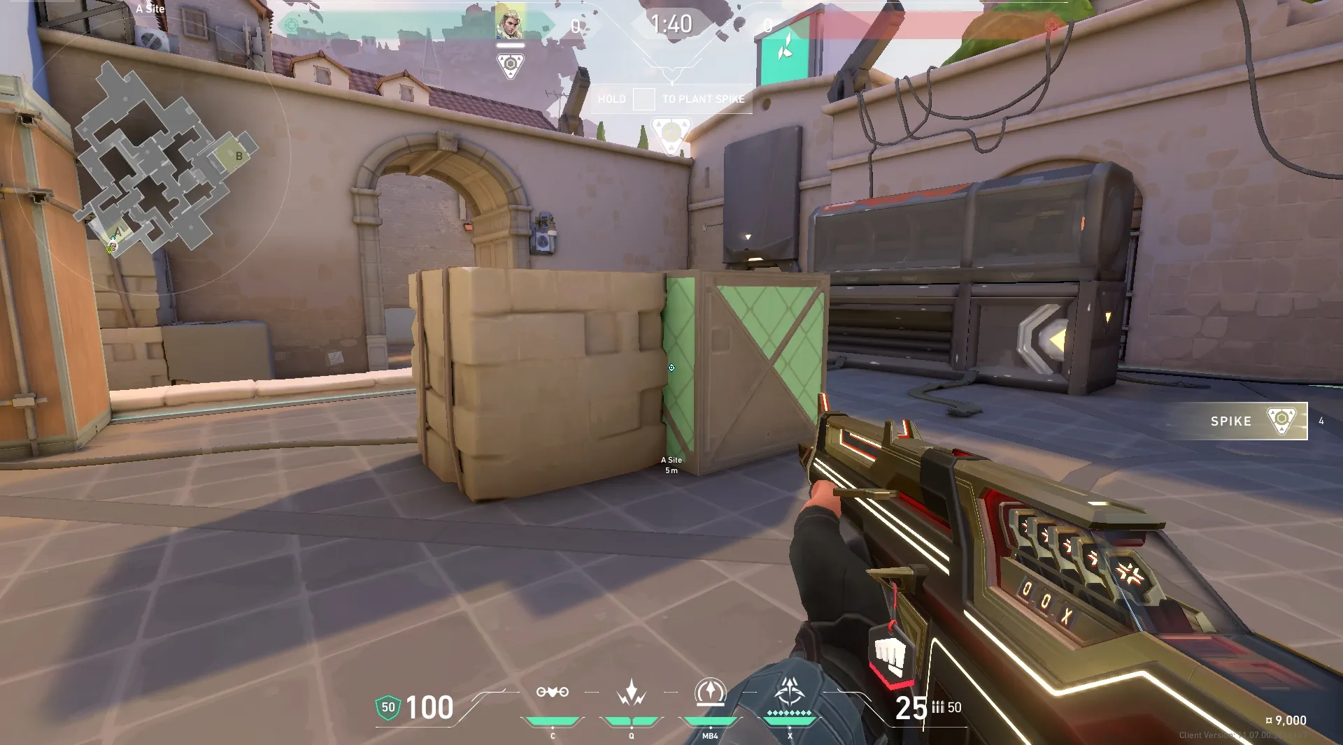 A Dice to A Lobby (defence) — Sova lineup on Ascent