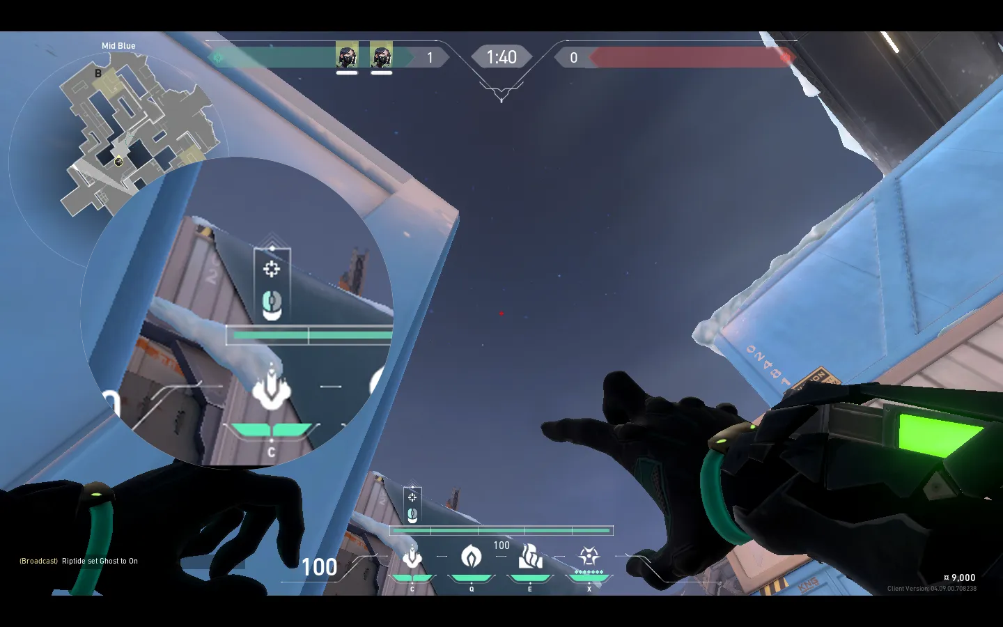 Viper Snake Bite on Icebox Attack Site B — step 2 of 3: Aim — line up the shot